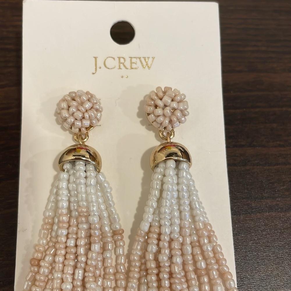 J Crew Beaded Earings - Picture 2 of 3